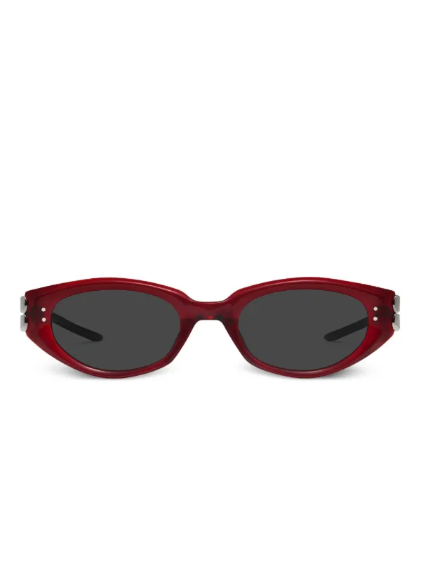 Gentle Monster Kunst cat-eye Sunglasses Red FARFETCH JO