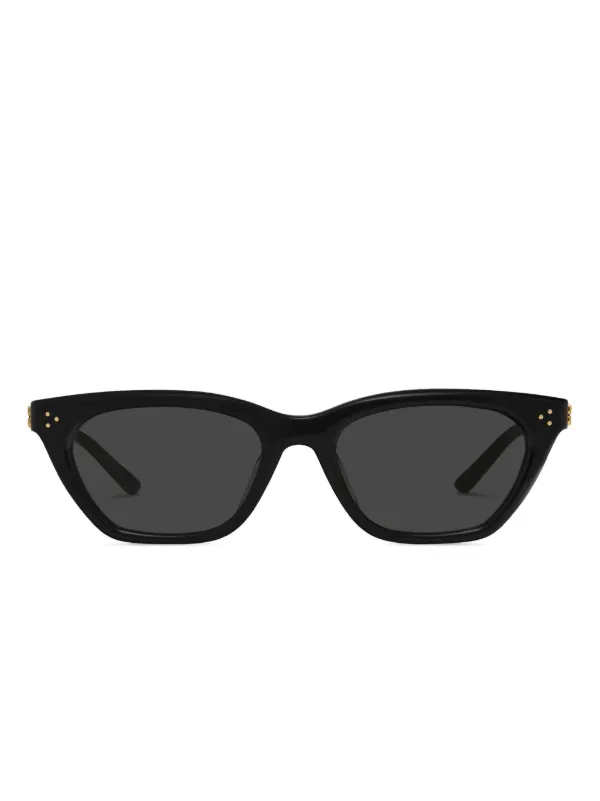 Gentle Monster ジオメトリックフレーム サングラス | ブラック