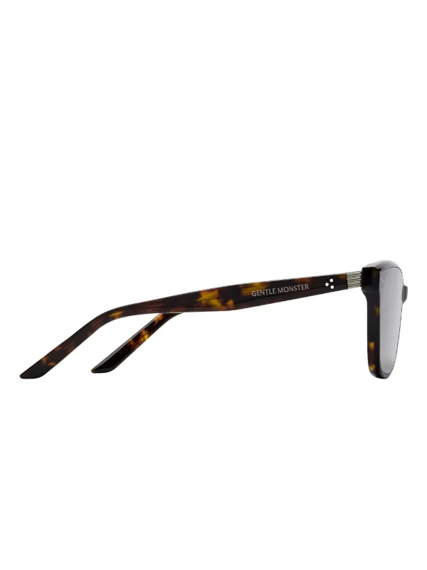 Gentle Monster Numer T1 square-frame Sunglasses | Brown