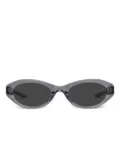 Gentle Monster oval-frame sunglasses - Grey