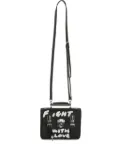 Comme Des Garçons Girl canvas tote bag - Black