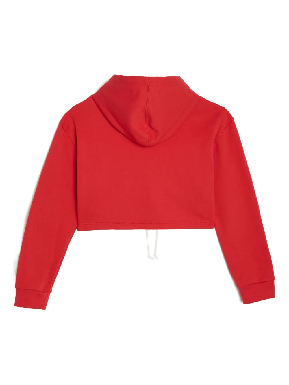 Comme Des Garçons Girl cotton cropped hoodie - Rood