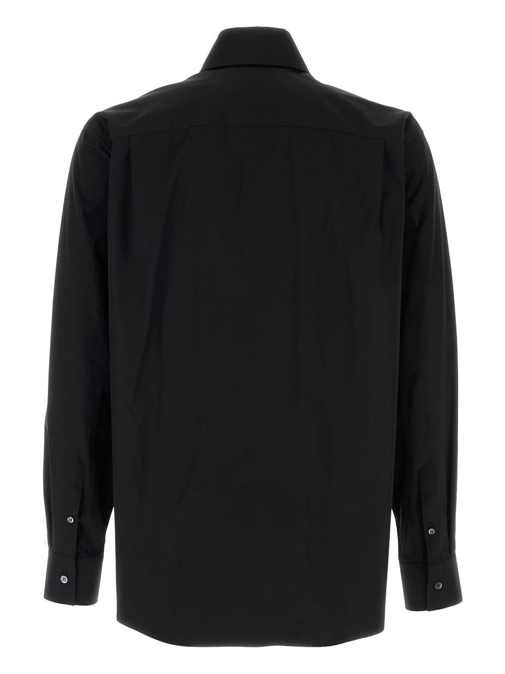 Alexander McQueen embroidered logo shirt - Zwart