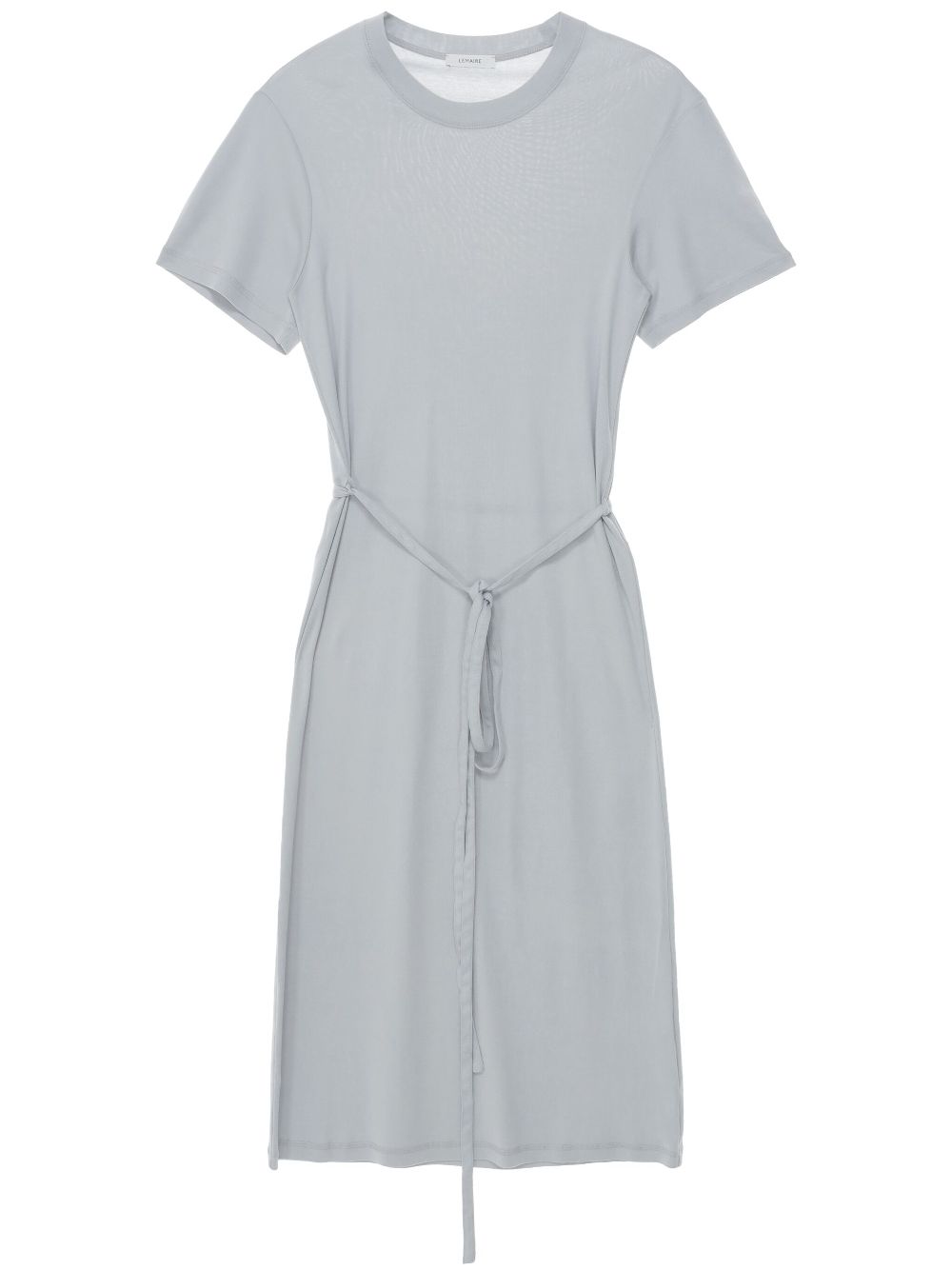 belted t-shirt dress