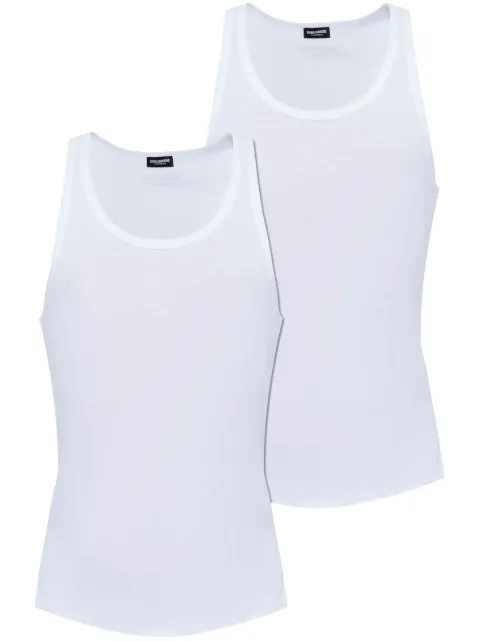 DSQUARED2 cotton tank top (pack of two)