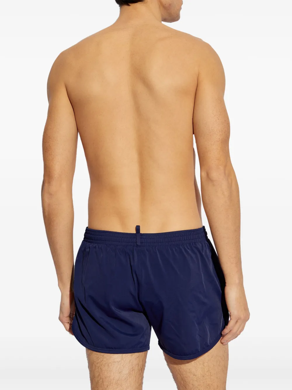 DSQUARED2 Zwembroek met logoprint Blauw