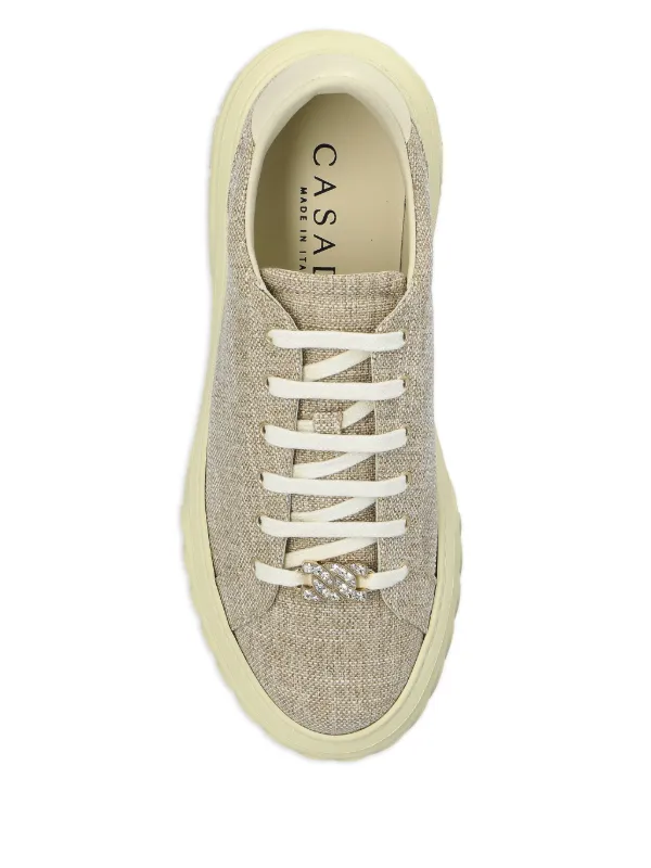 スニーカー CASADEI FW25 Casadei Sneakers Brown (2X894U0701 MALESZZZZ) Nexus Cas25 Sneakers in Nude and White for Women | Casadei®