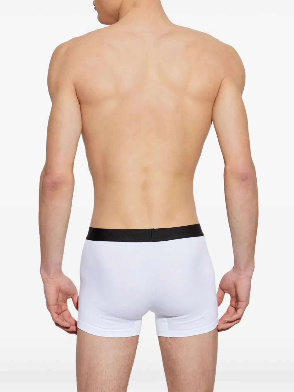 Dsquared2 Logo-jacquard Boxer Shorts In White