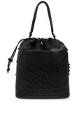 Casadei leather bucket bag - Black