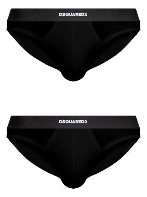 DSQUARED2 logo-jacquard briefs