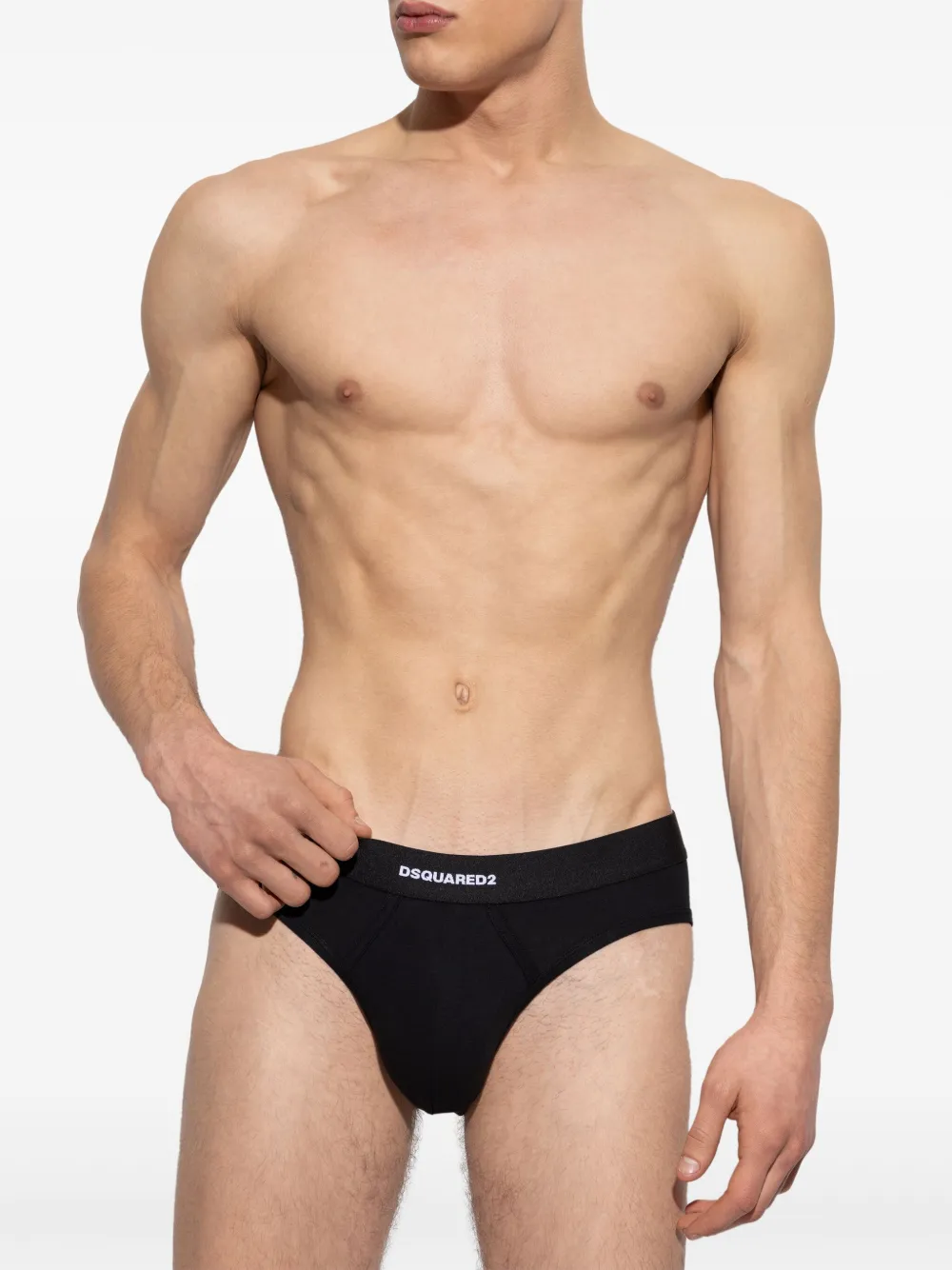 DSQUARED2 logo-jacquard briefs | Image 2
