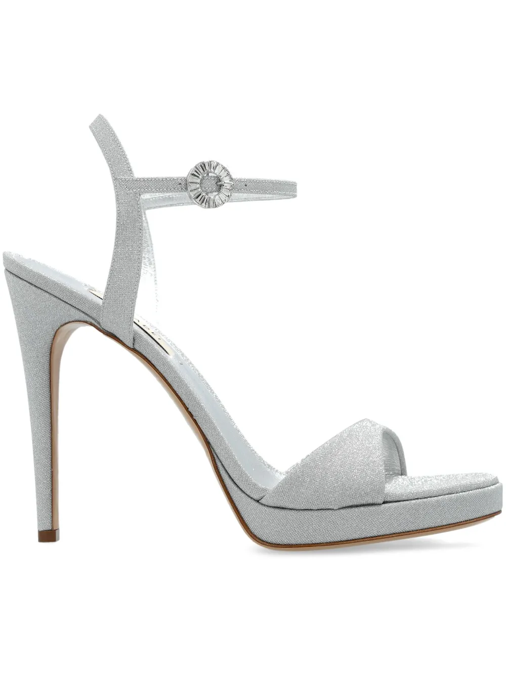 Casadei 130mm Michelle sandals Silver