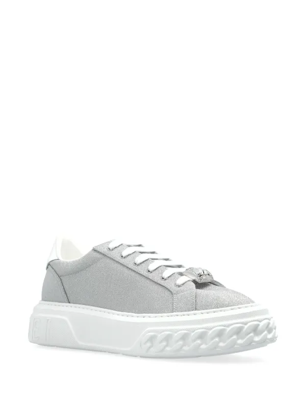 Casadei Off Road Sneakers | Silver | FARFETCH