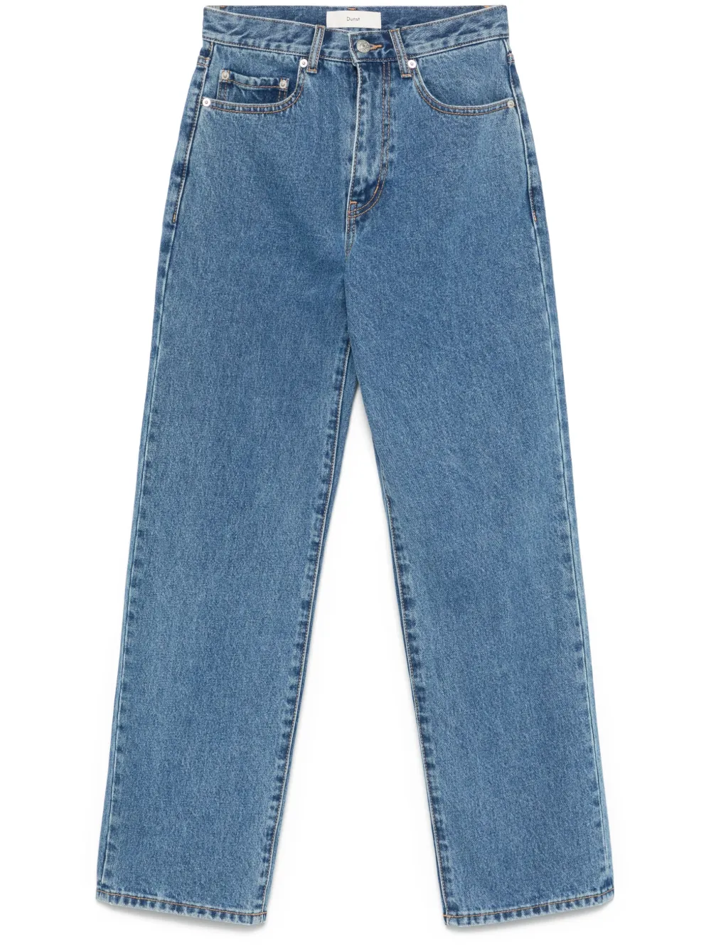 straight-leg jeans