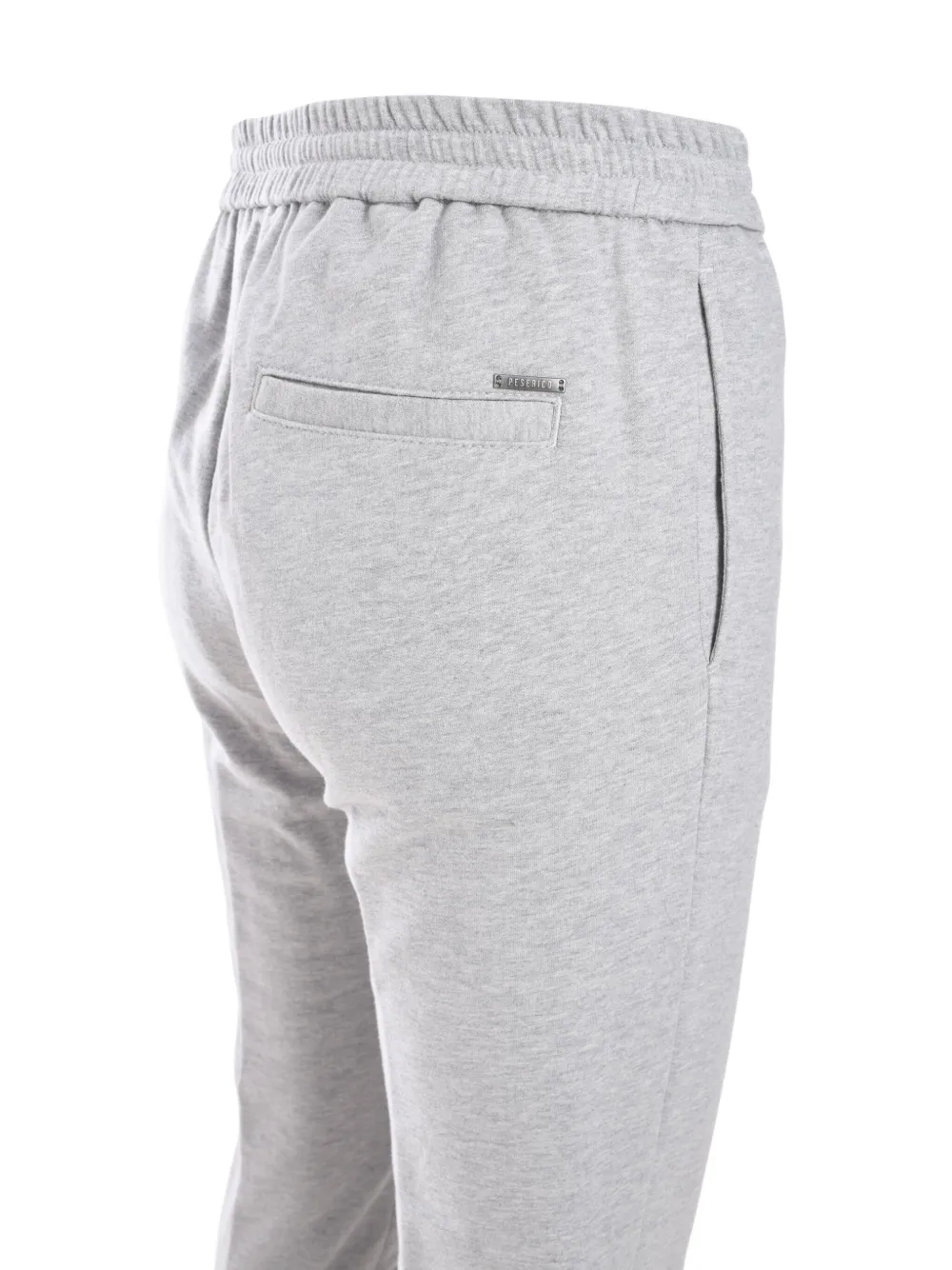 Peserico Broek met toelopende pijpen Grijs