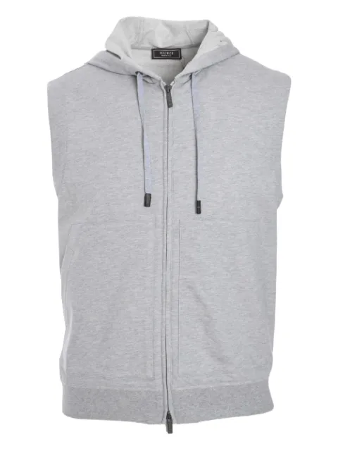 Peserico sleeveless hoodie