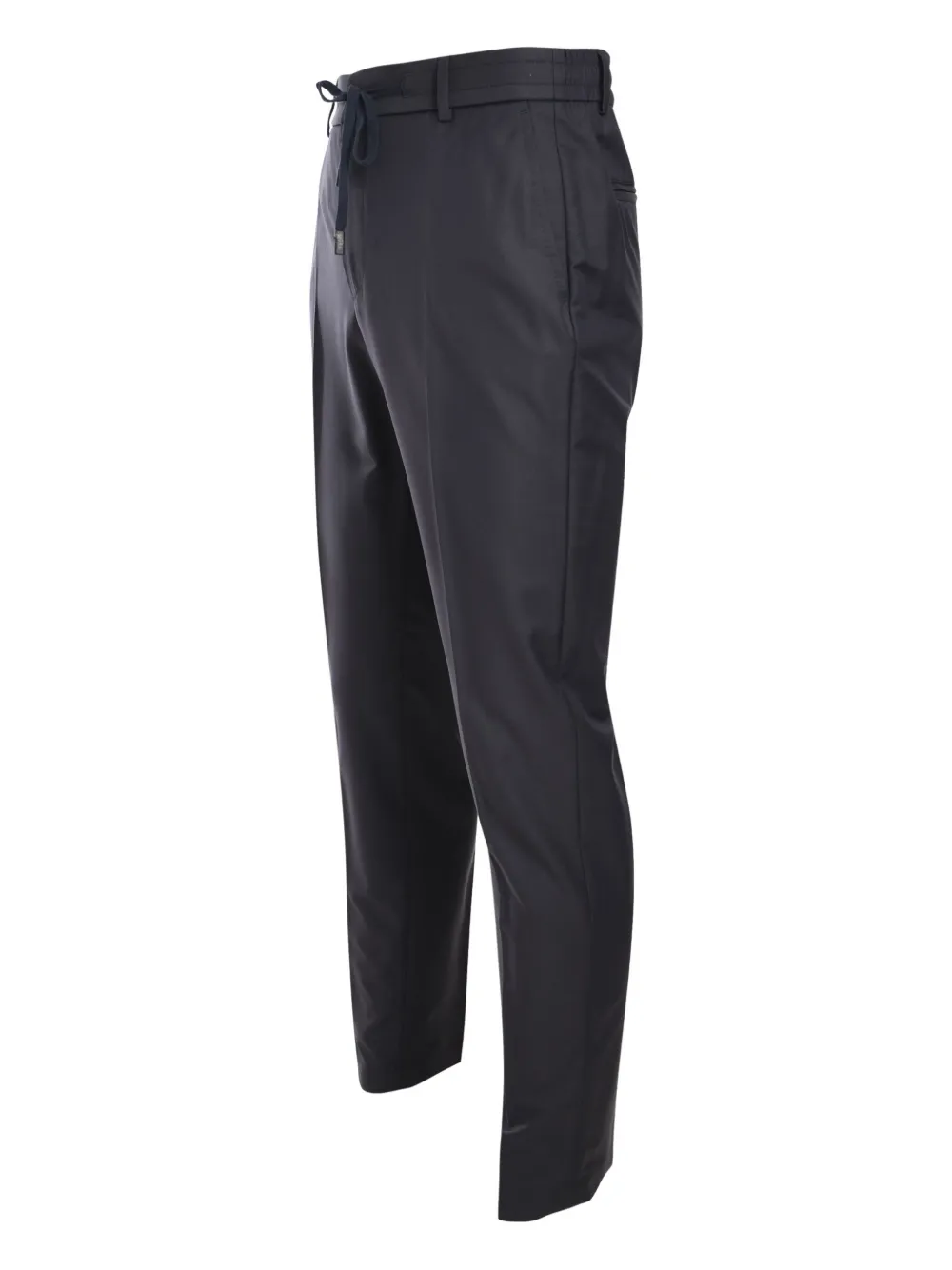 Peserico Broek met toelopende pijpen Blauw