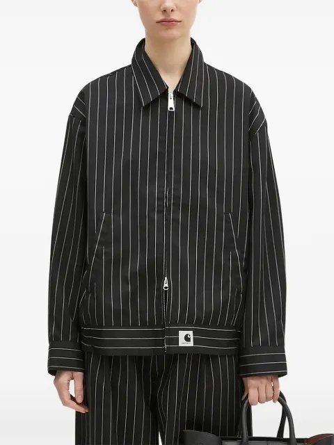 Carhartt WIP pinstripe zip-up jacket