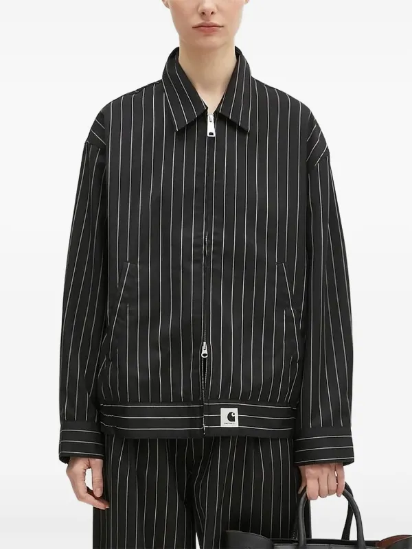 Carhartt ブラック ジップアップジャケット 28022765_61201858_600.jpg