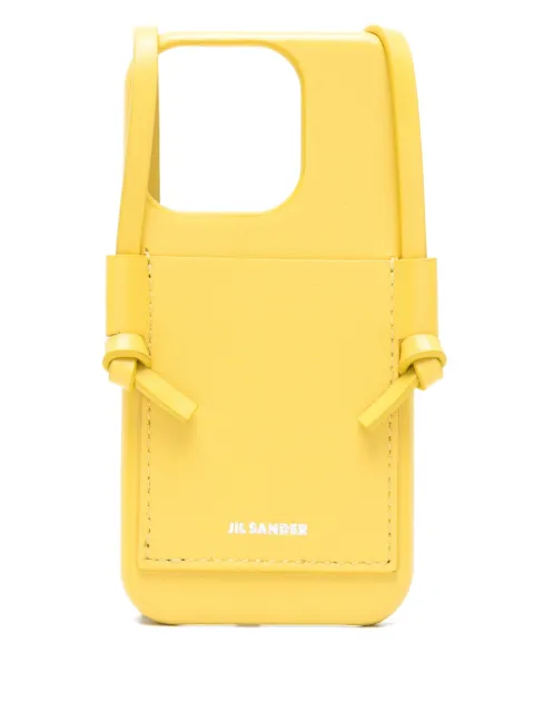Jil Sander strap-detail iPhone 16 pro case