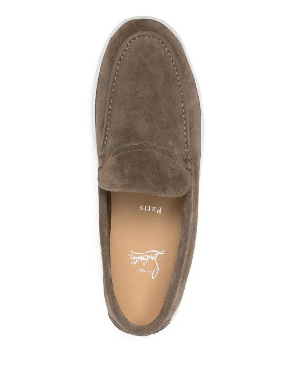 Christian Louboutin Paqueboat Loafers | Grey | FARFETCH Christian Louboutin Paqueboat Loafers | Grey | FARFETCH