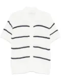 DUNST striped shirt - White