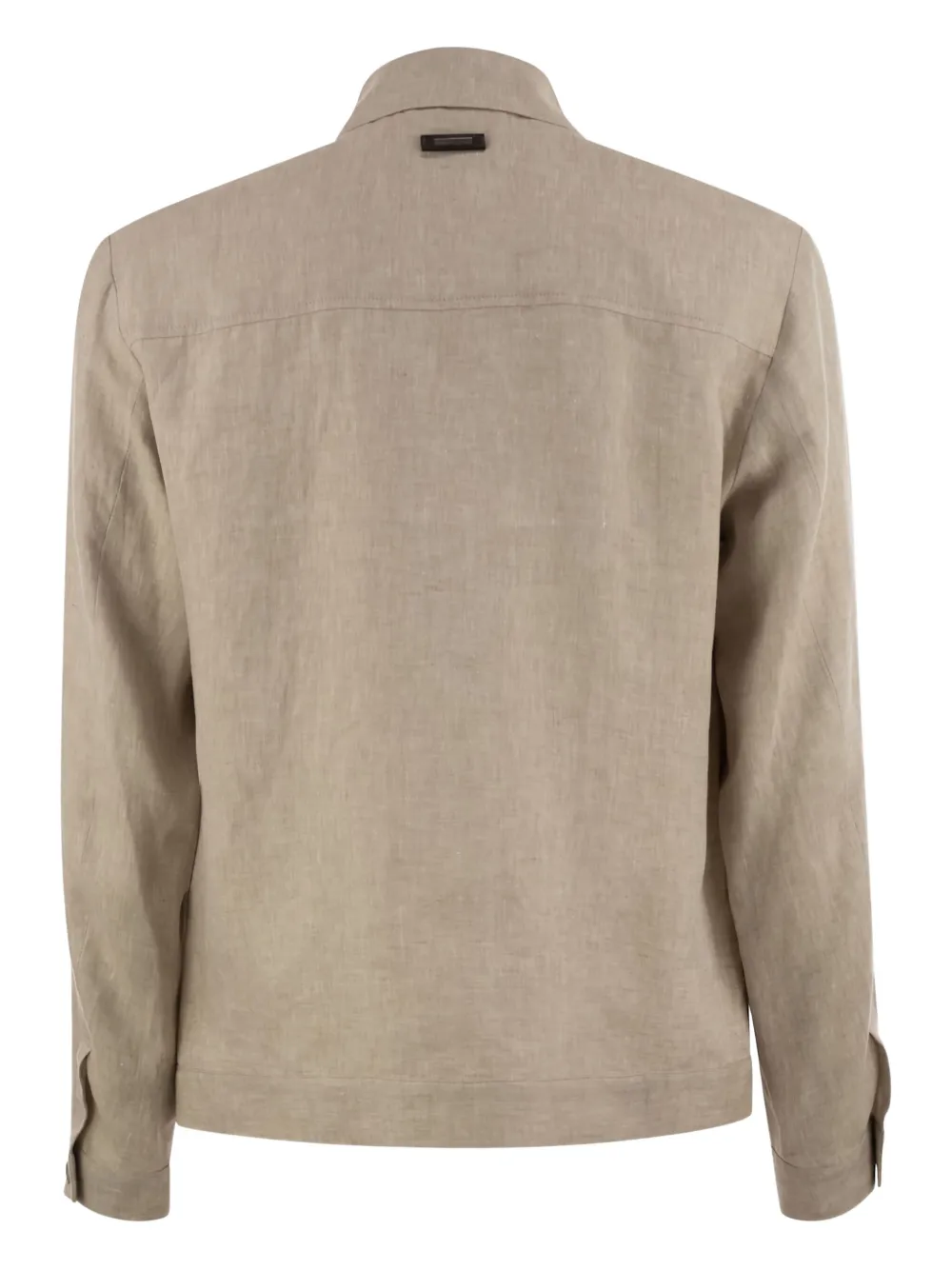 Peserico buttoned flap-pocket shirt jacket | Shirt Jackets | Image 2