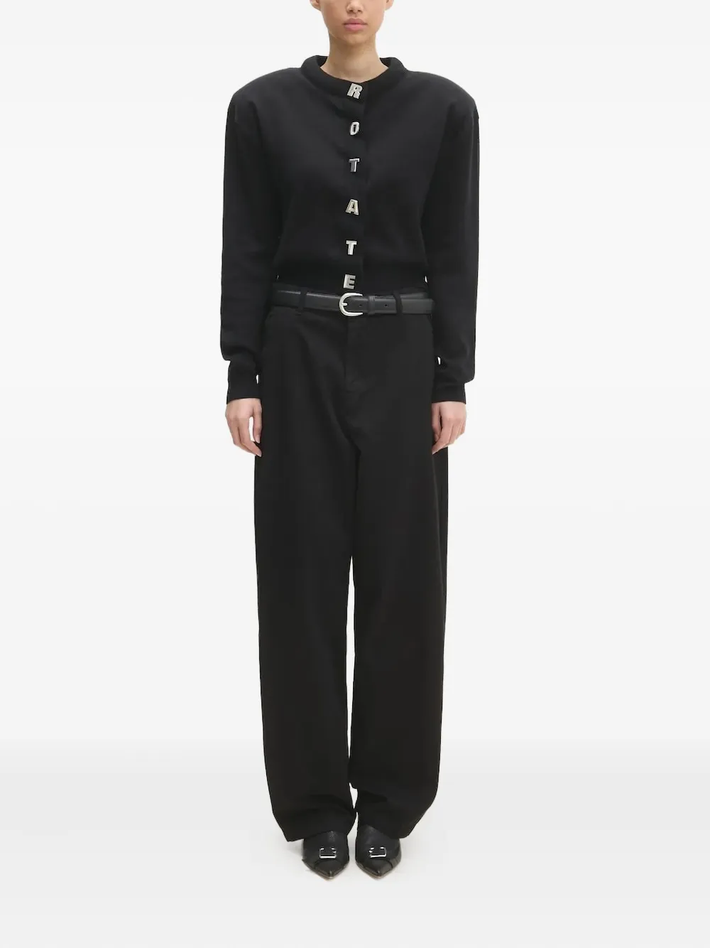 Carhartt WIP W' Brady wide-leg trousers Zwart