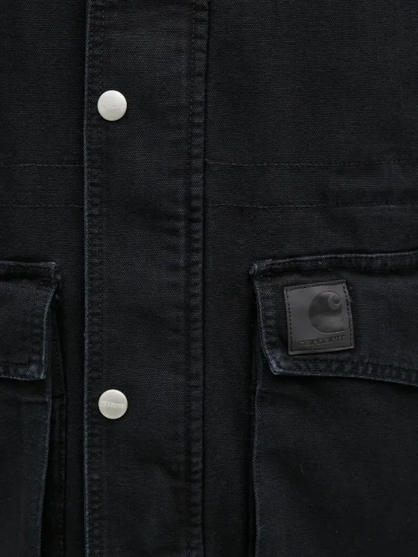 Carhartt WIP フラップポケット デニムジャケット | ブラック