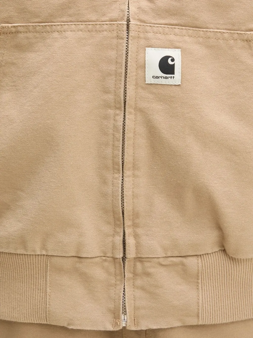Carhartt W' Og Active Hooded Zip-up Jacket In Neutral