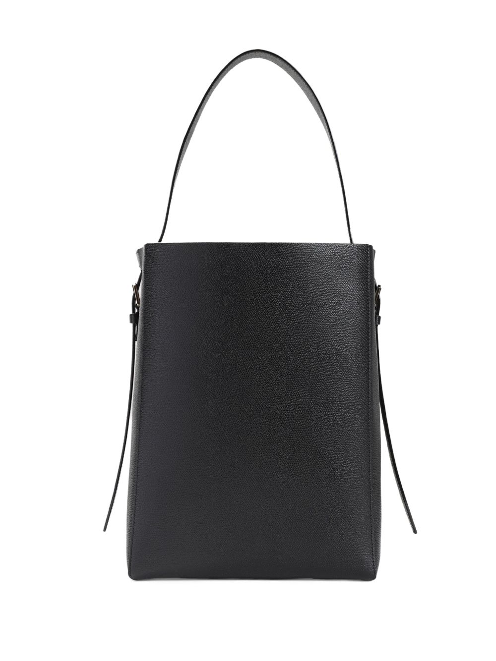 Valextra soft bucket toe bag - Zwart