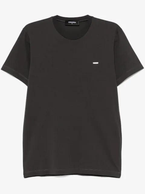 DSQUARED2 playera con placa del logo