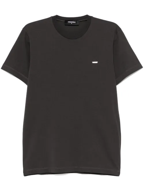 T-shirt à plaque logo - DSQUARED2 - Modalova