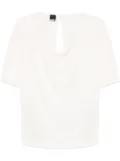 PINKO linen T-shirt - White