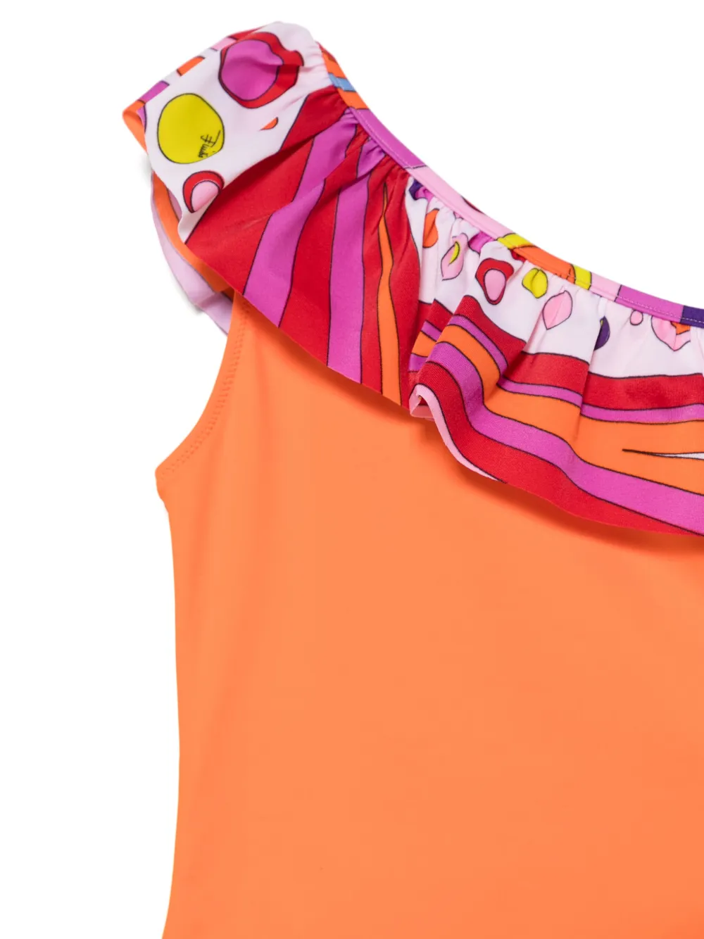PUCCI JUNIOR SOLID-PRINT SWIMSUIT