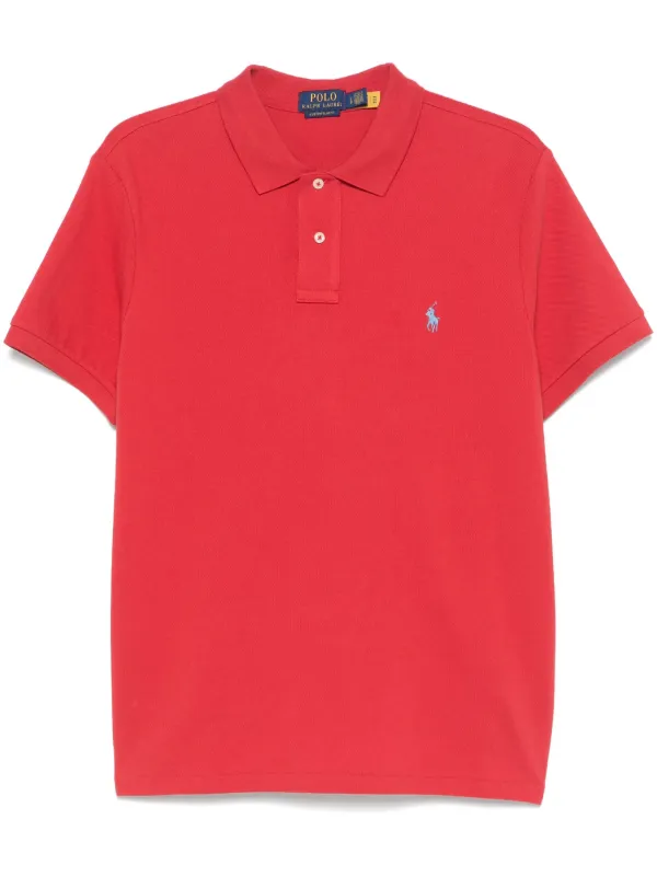Ralph Lauren 赤 ポロシャツ L MIRAN 短丈 Ralph Lauren 赤 ポロシャツ L MIRAN 短丈 - メルカリ