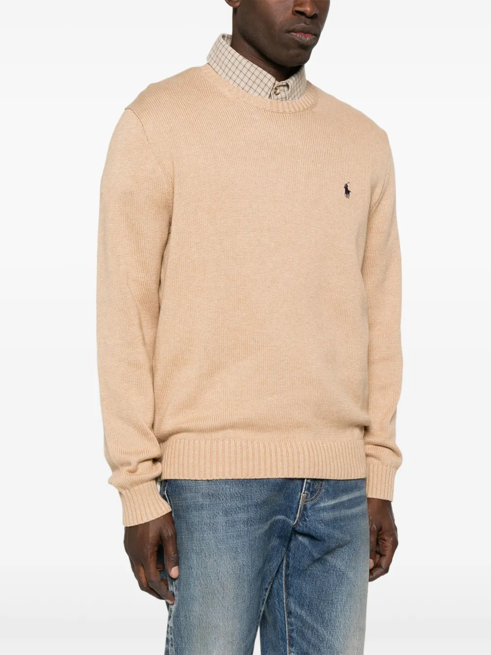 Polo Ralph Lauren Trui met ronde hals Beige