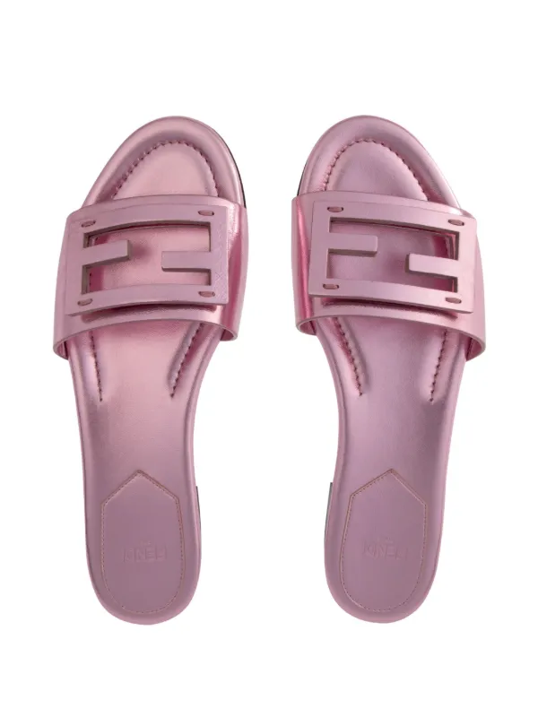 FENDI Baguette Sandals | Pink | FARFETCH