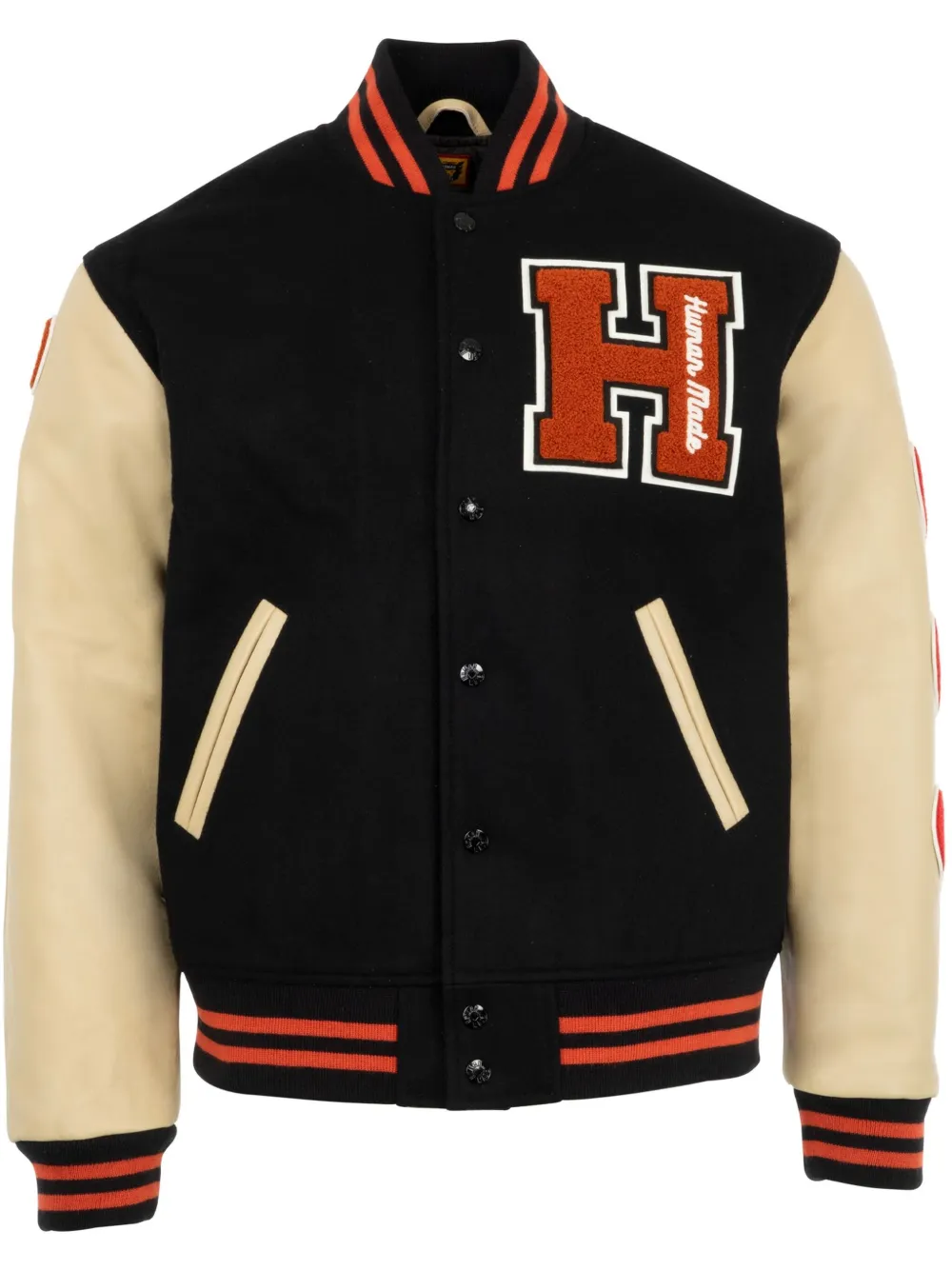 Varsity bomber jacket