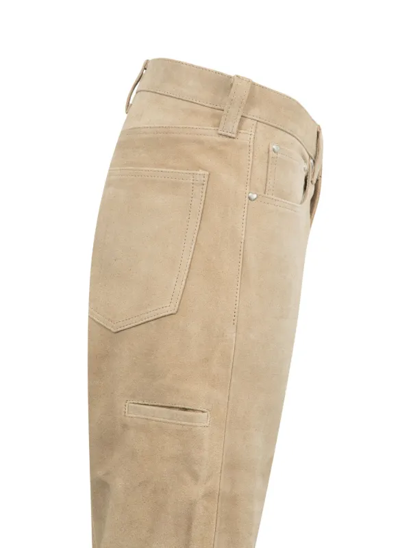 Human Made Leather Trousers | Neutrals | FARFETCH