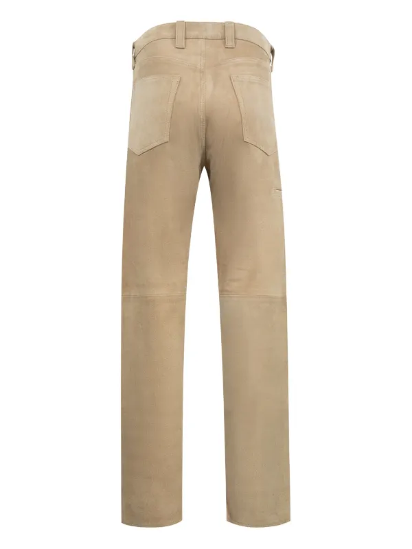 Human Made Leather Trousers | Neutrals | FARFETCH
