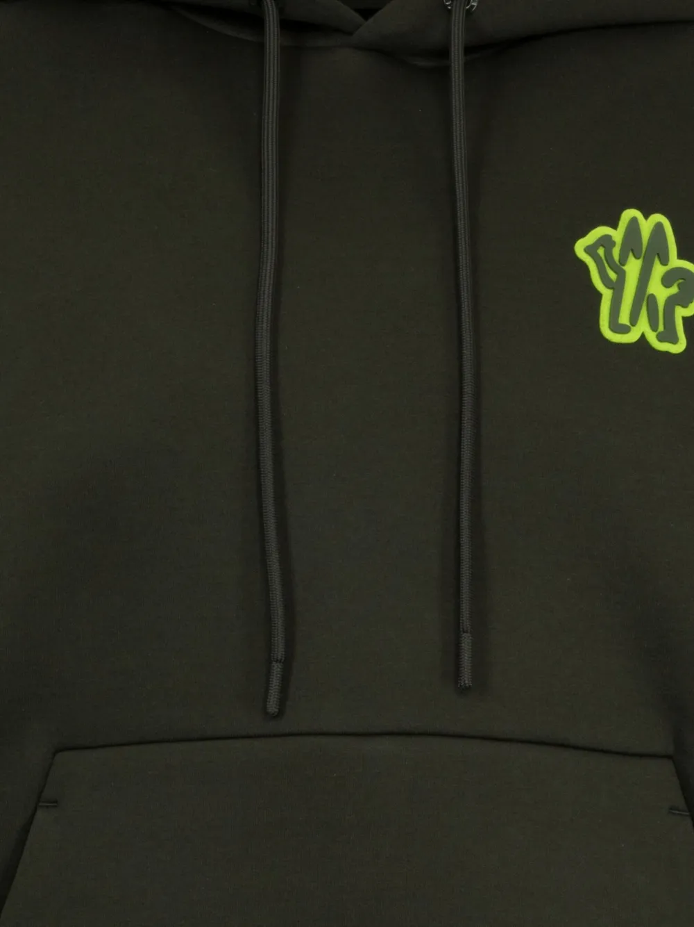 Moncler Hoodie met applicatie Groen