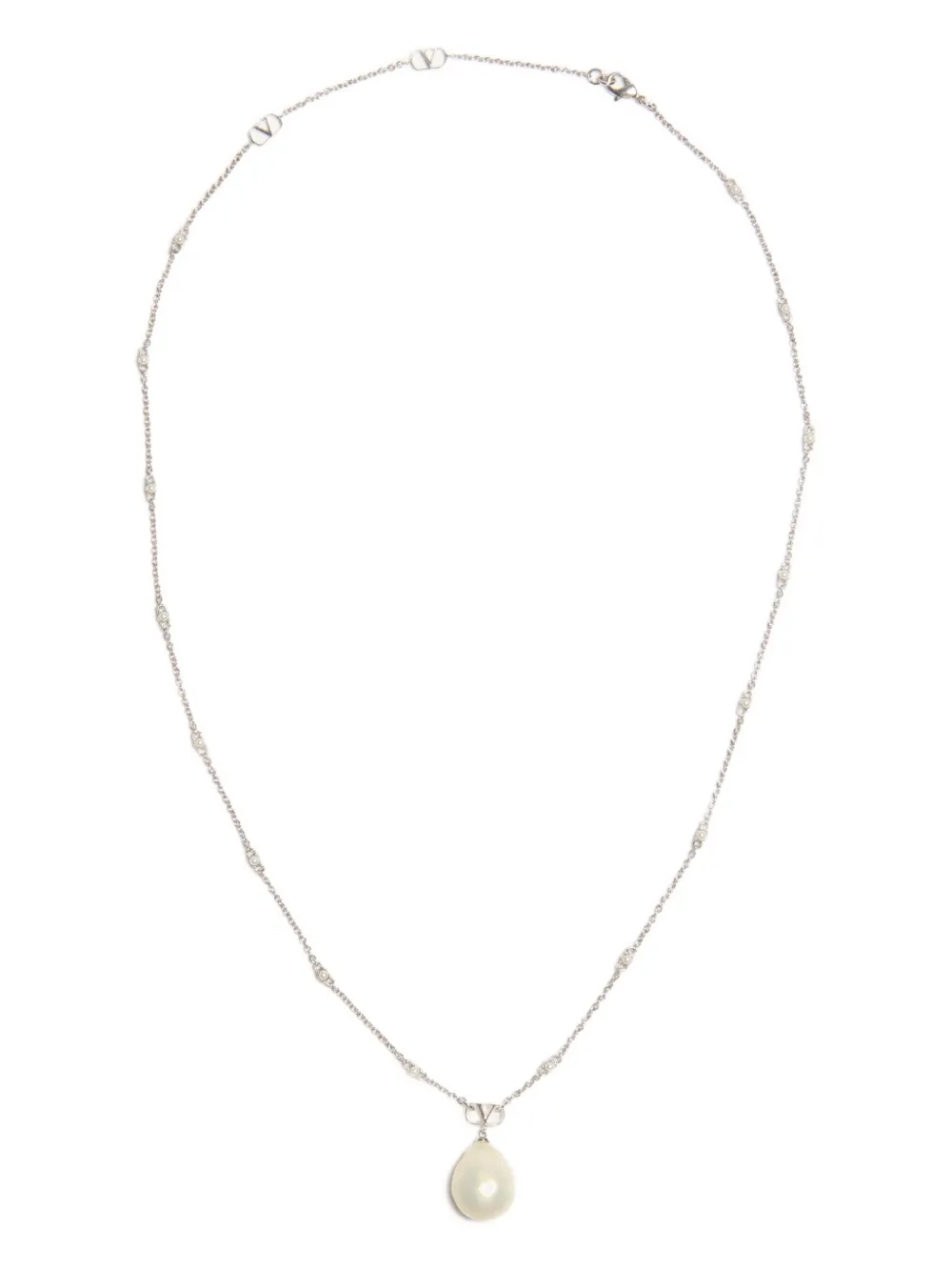 Valentino Garavani VLogo Signature necklace | Silver | Image 1