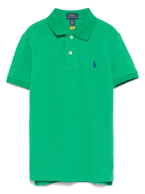 POLO RALPH LAUREN KIDS piqué-weave polo shirt