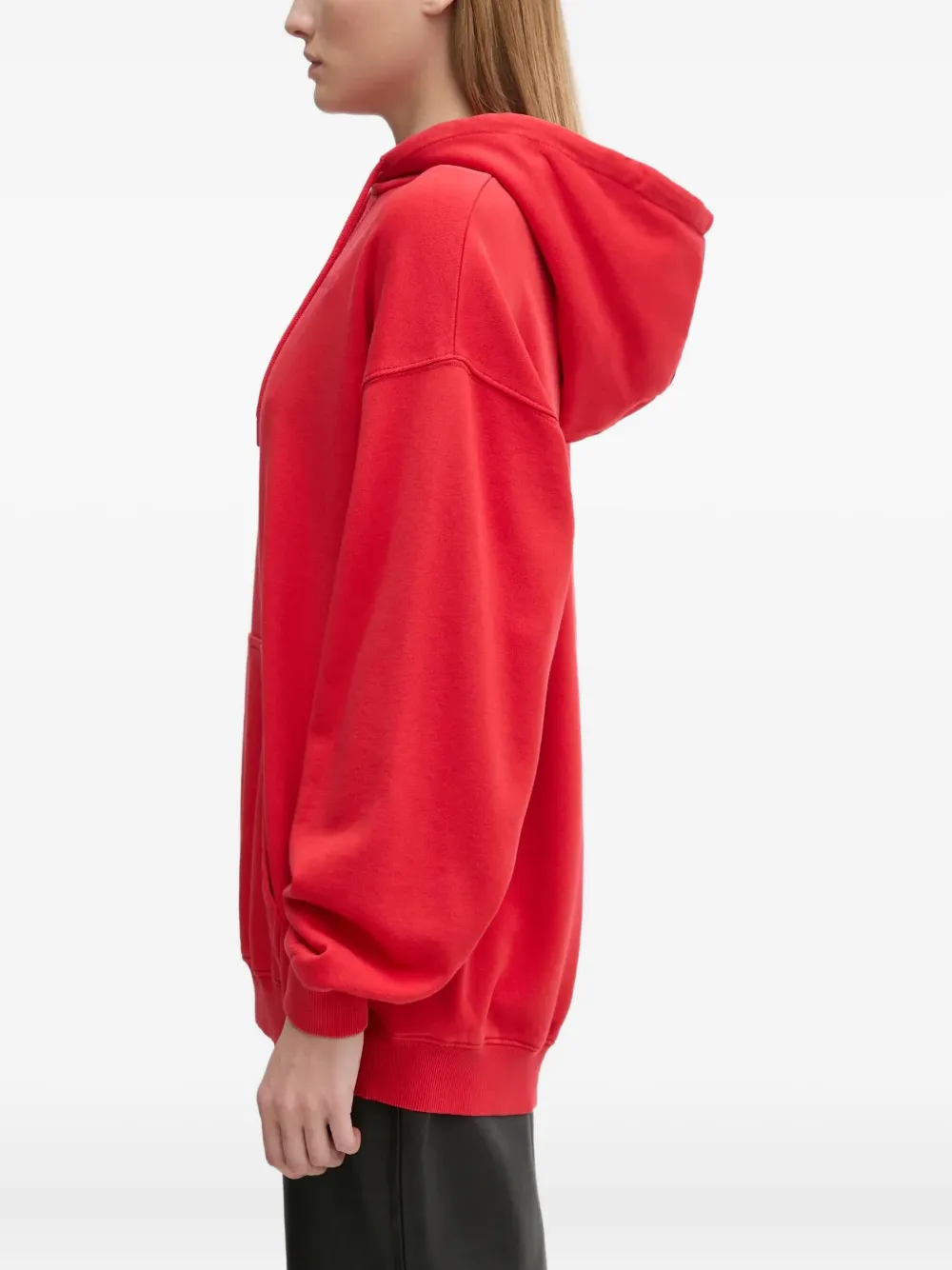 ROTATE BIRGER CHRISTENSEN Hoodie met geborduurd logo Rood
