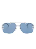 Versace Eyewear pilot-frame sunglasses - Silver