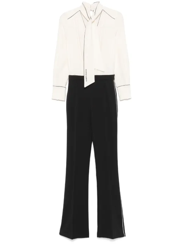 【★完売必至★】ELISABETTA FRANCHI ☆ メッシュジャンプスーツ Elisabetta Franchi メッシュ ジャンプスーツ | ブラック
