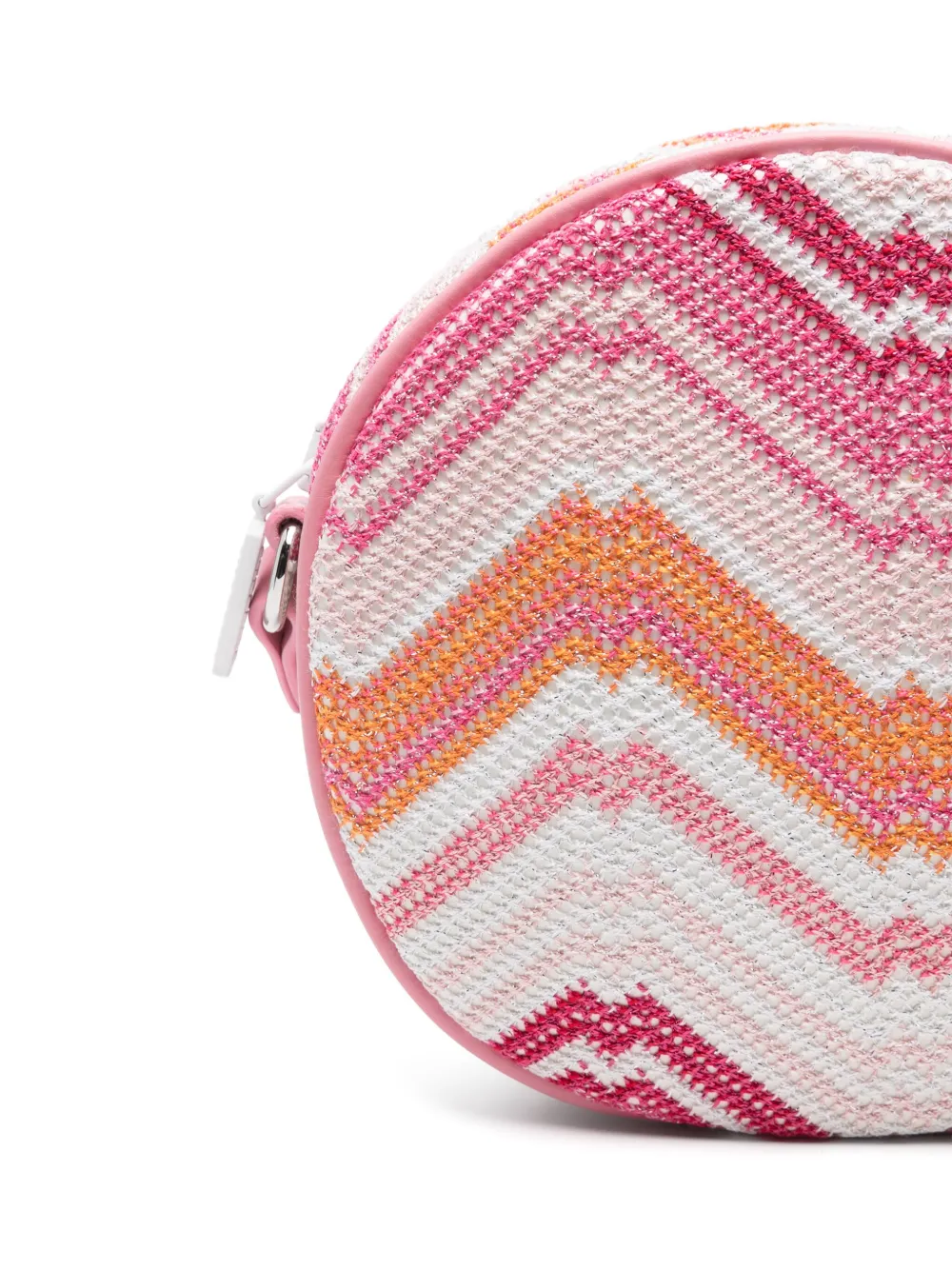 Missoni Kids Schoudertas met chevron patroon Roze