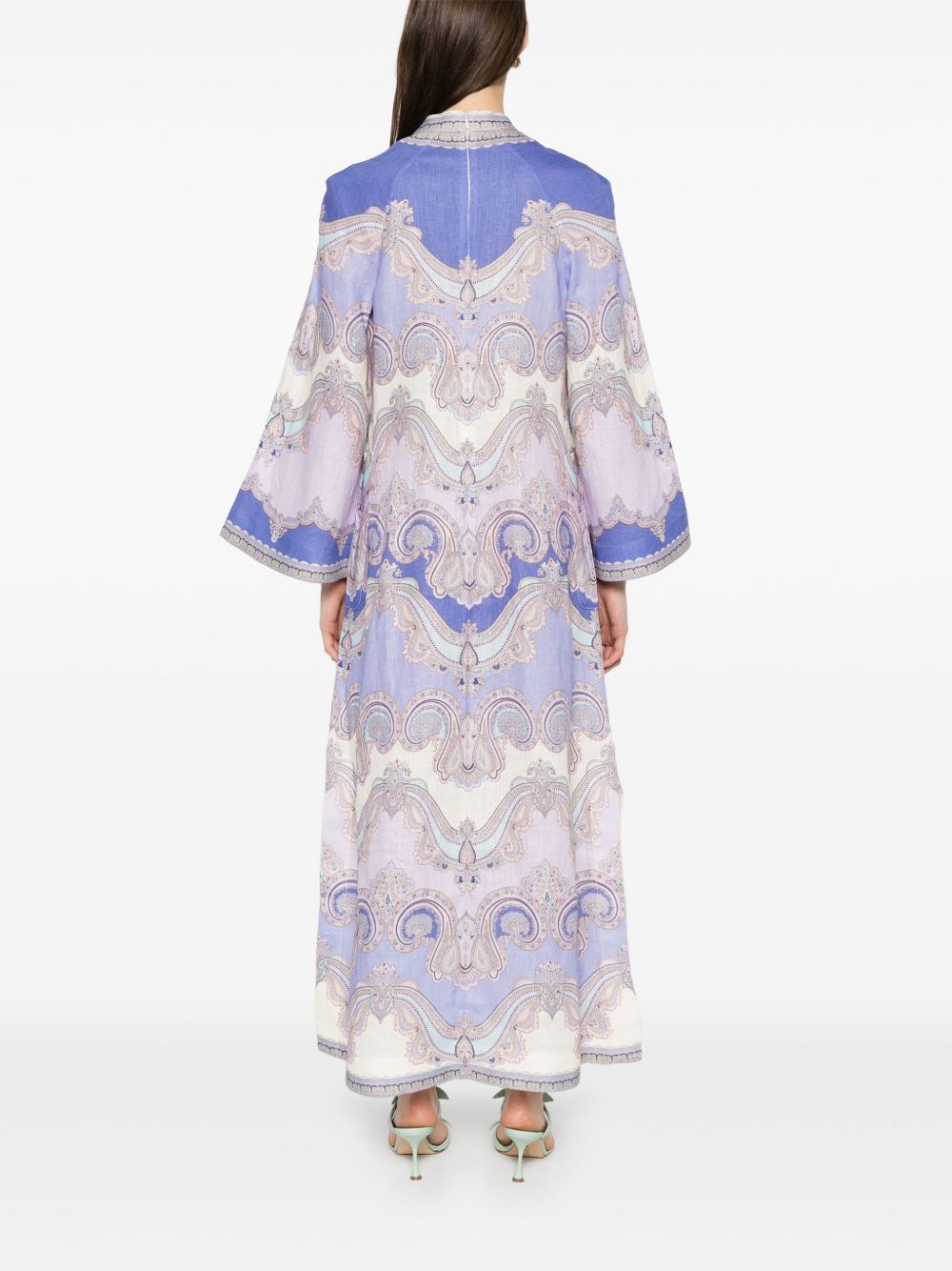 ZIMMERMANN MAXINE MIDI DRESS