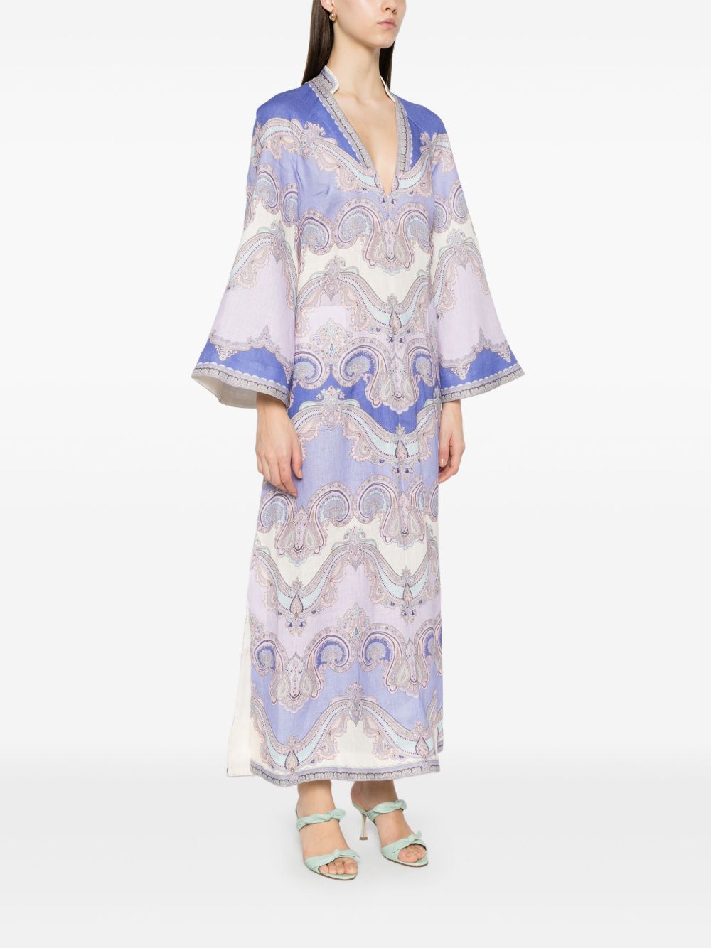 ZIMMERMANN MAXINE MIDI DRESS